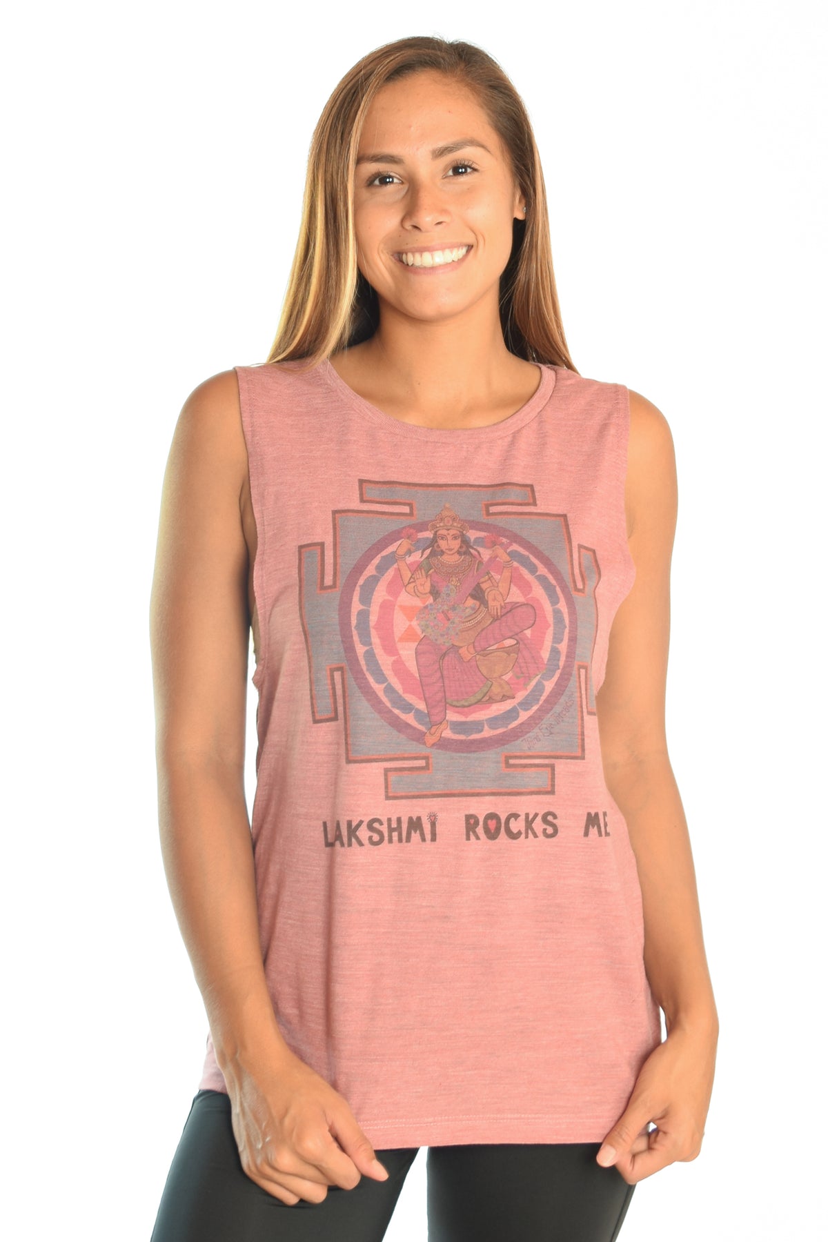 Lakshmi Rocks Me Boyfriend Tee - Third Eye Threads