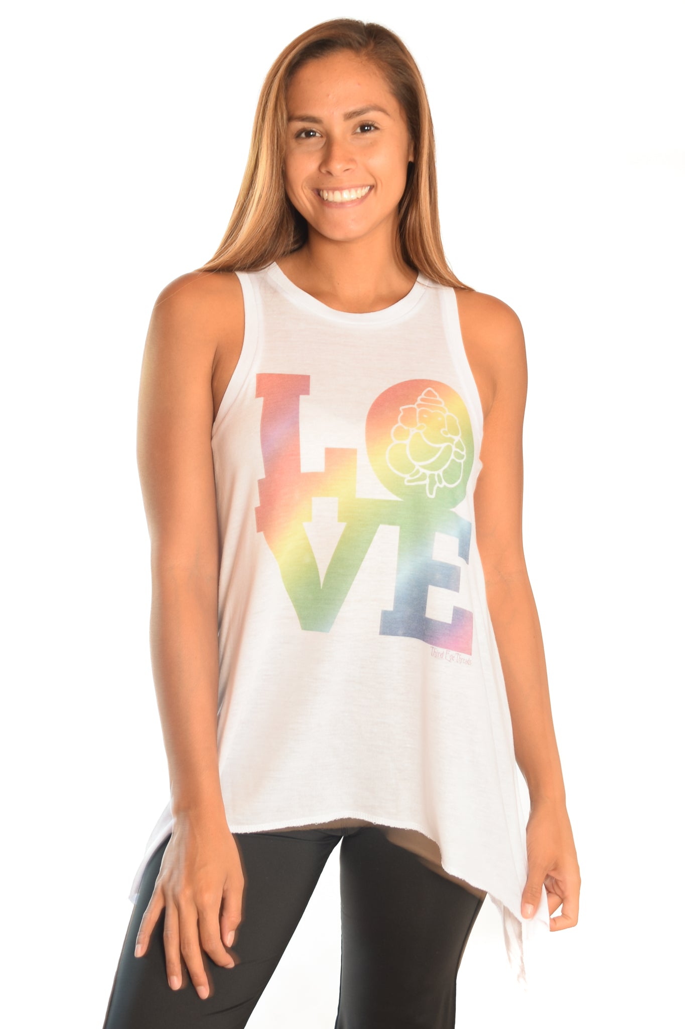 Sharkbite Tee with Love Ganesh - Third Eye Threads