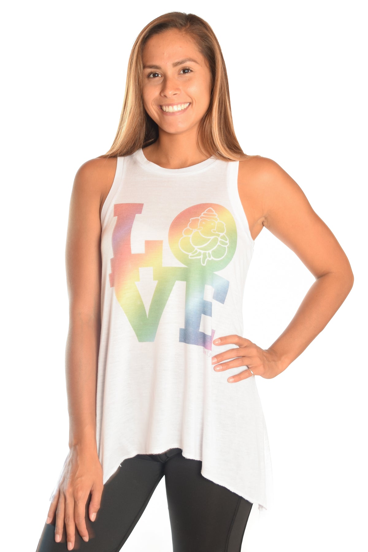 Sharkbite Tee with Love Ganesh - Third Eye Threads