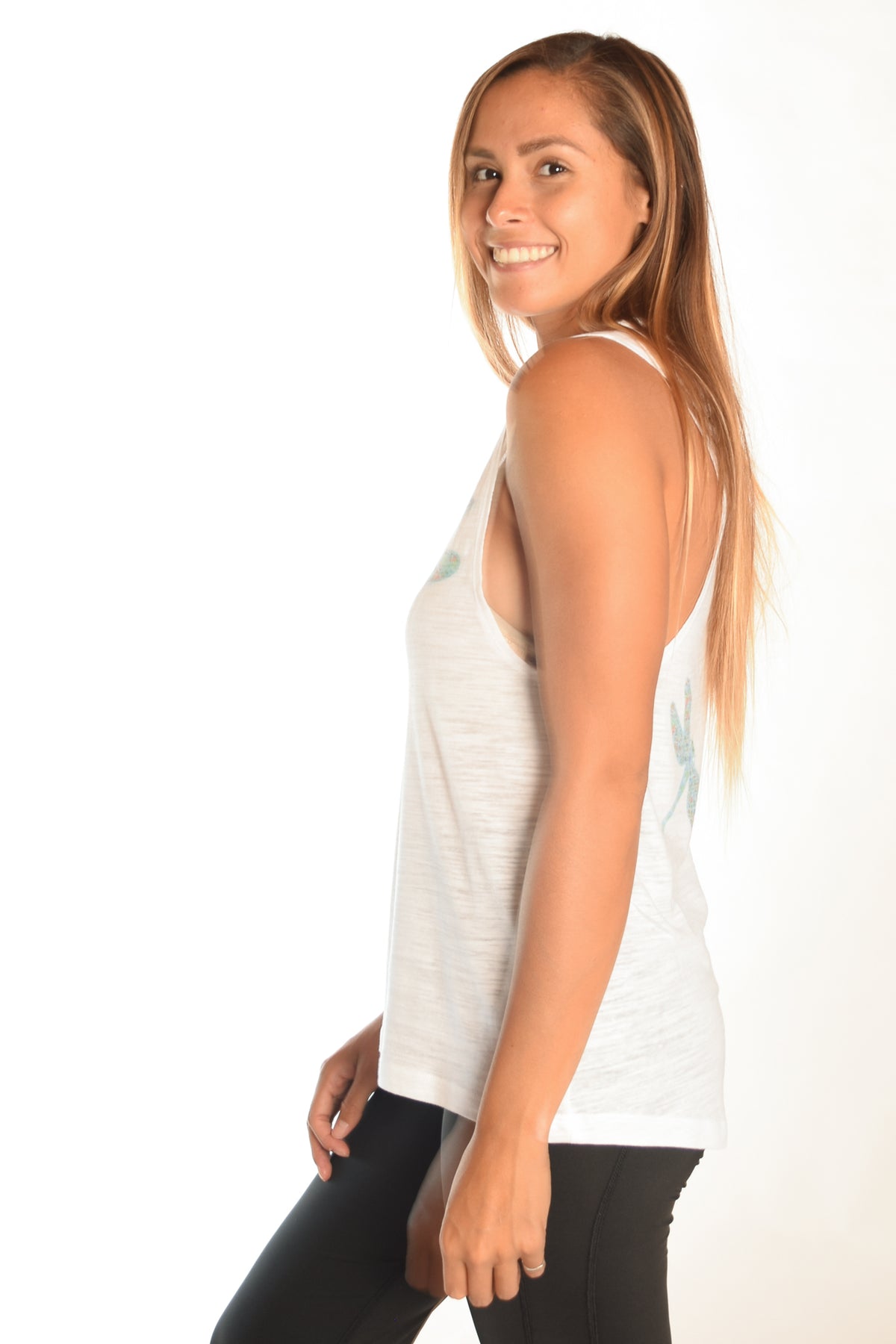 Dragonfly boyfriend tank - Third Eye Threads