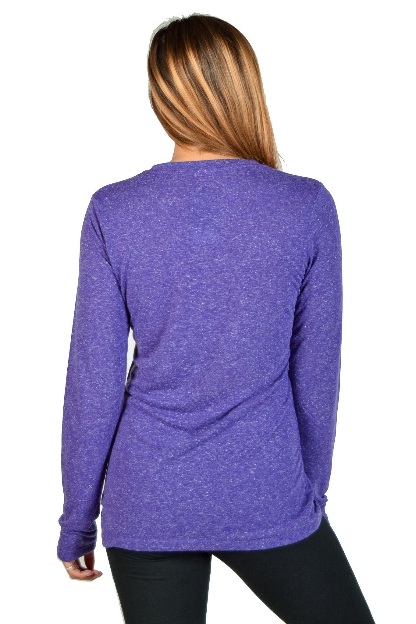 "I am" Linen Blend on Long Sleeve Crew Neck - Third Eye Threads
