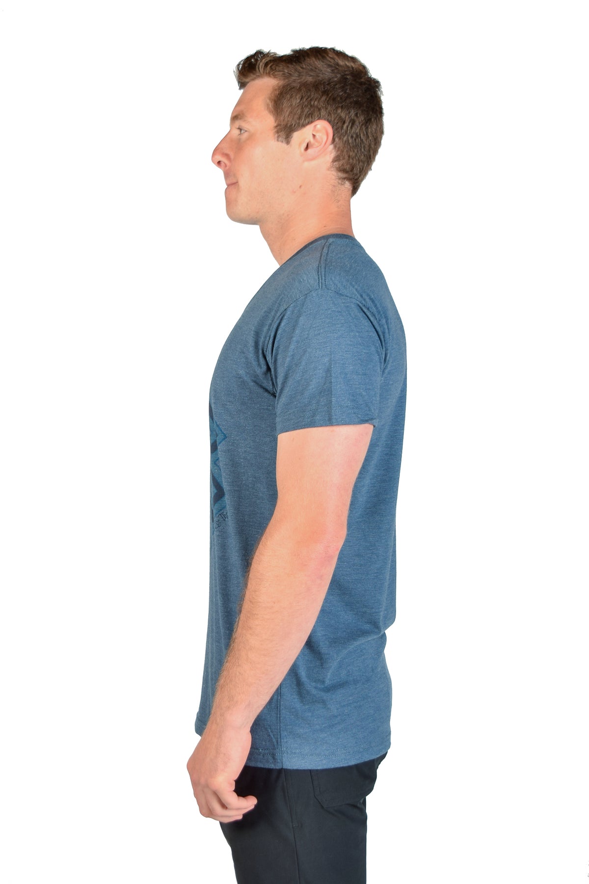 Infinity Knot Triblend V-neck Neck Tee - Third Eye Threads