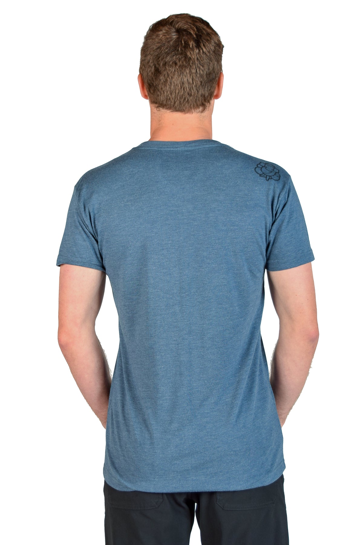 Infinity Knot Triblend V-neck Neck Tee - Third Eye Threads