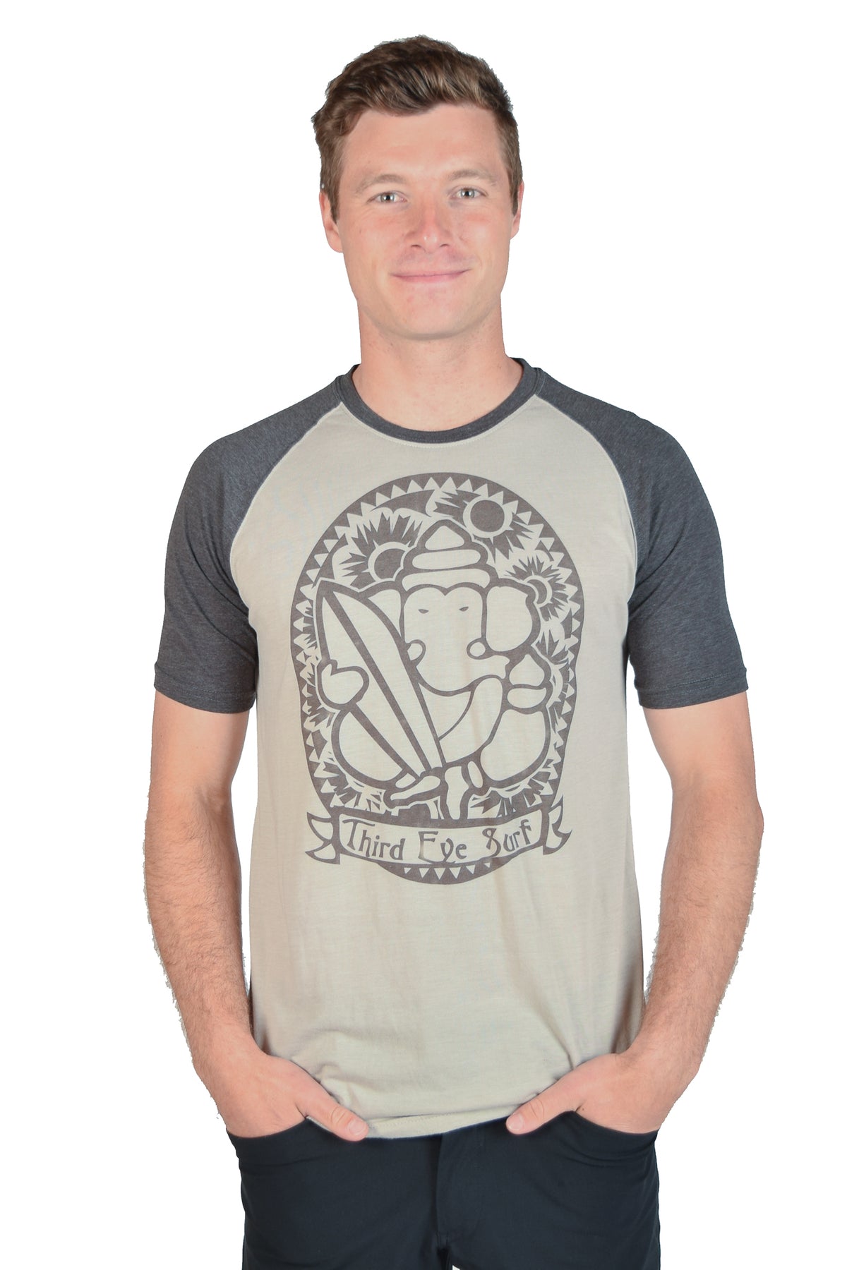 Third Eye Surf - Short Sleeve Raglan - Third Eye Threads