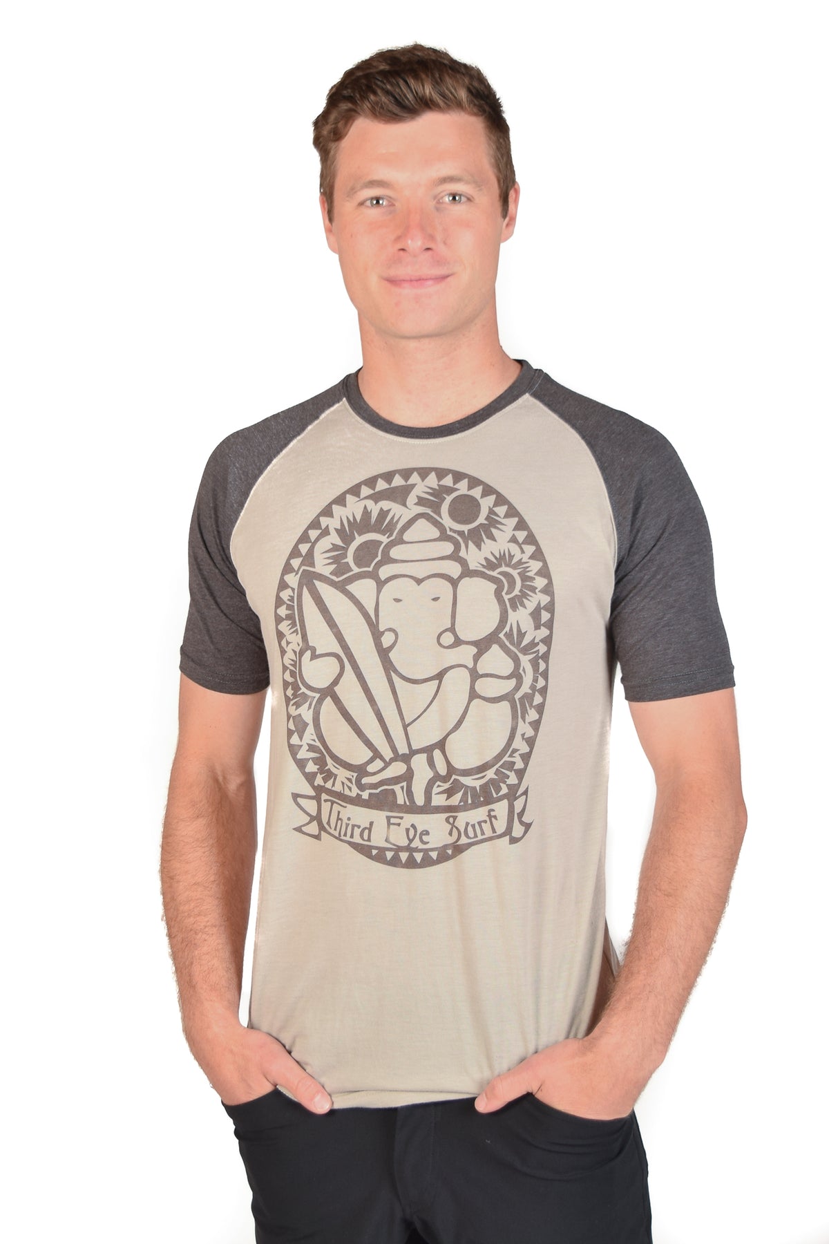 Third Eye Surf - Short Sleeve Raglan - Third Eye Threads