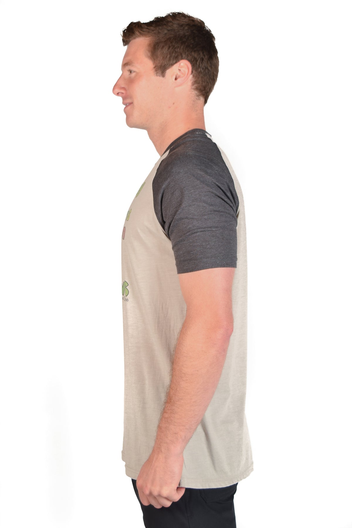 Unicorns On Rainbows Short Sleeve Raglan Tee - Third Eye Threads