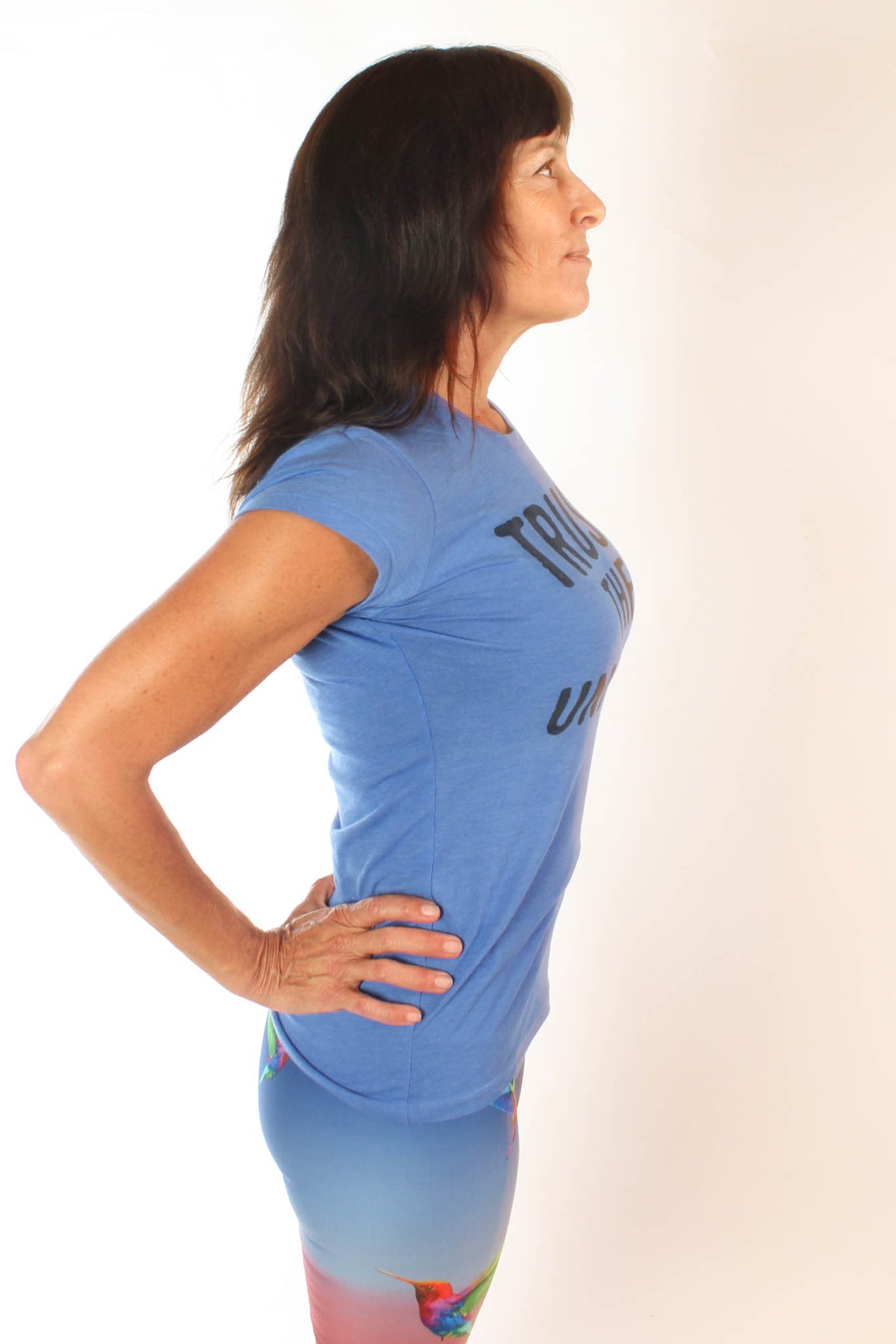 Trust The Unknown Luxury Cap Sleeve Tee - Third Eye Threads