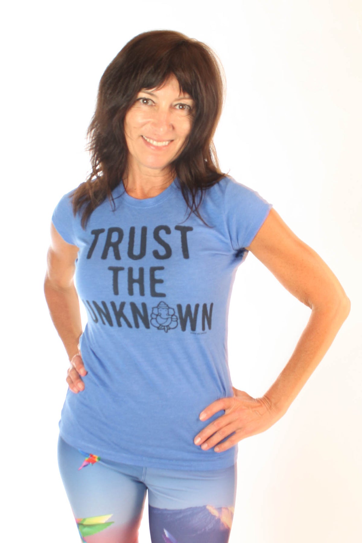 Trust The Unknown Luxury Cap Sleeve Tee - Third Eye Threads