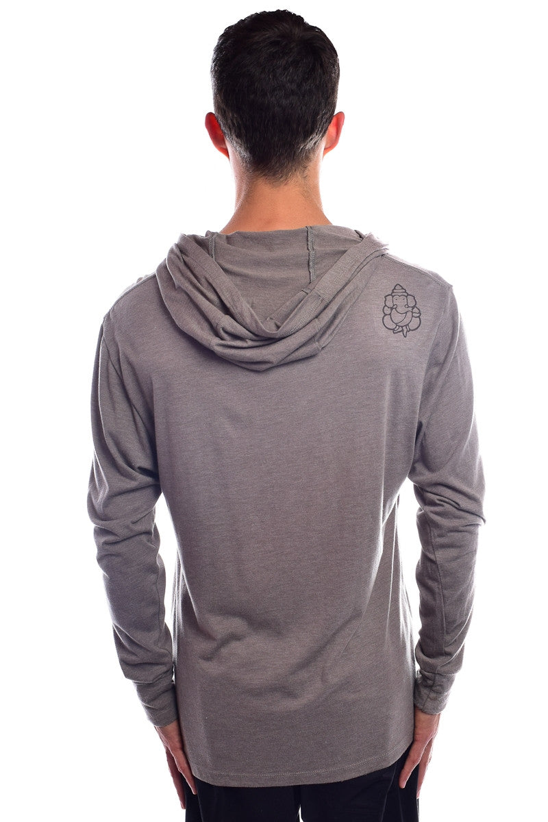 Third Eye Manifesto on Gray Pull-Over Unisex Hoodie - Third Eye Threads