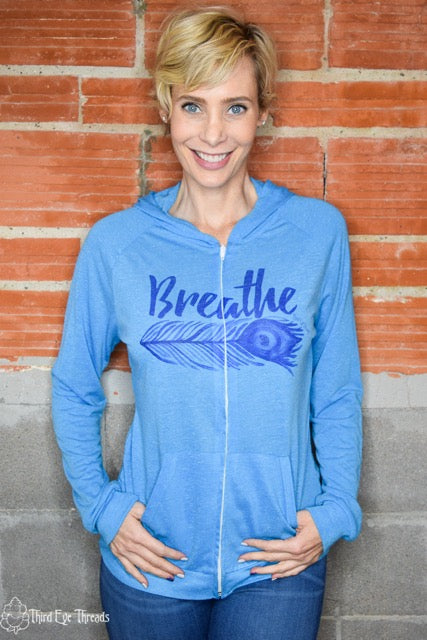 Linen Breathe Zip Up - Third Eye Threads