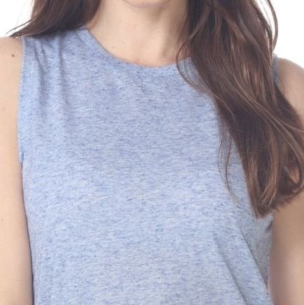 Five Elements Linen Blend Boyfriend Workout Tee - Third Eye Threads