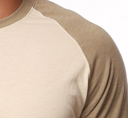 Full Chakra Back Short Sleeve Raglan - Third Eye Threads