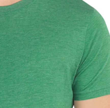 The Flower of Life Triblend Crew Neck Tee - Third Eye Threads