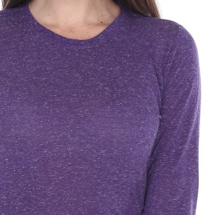 Hamsa Hand on Lightweight Poly-Linen Blend