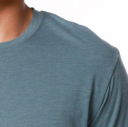 Tibetan Infinity Knot on Short Sleeve Crew Neck Tee - Third Eye Threads