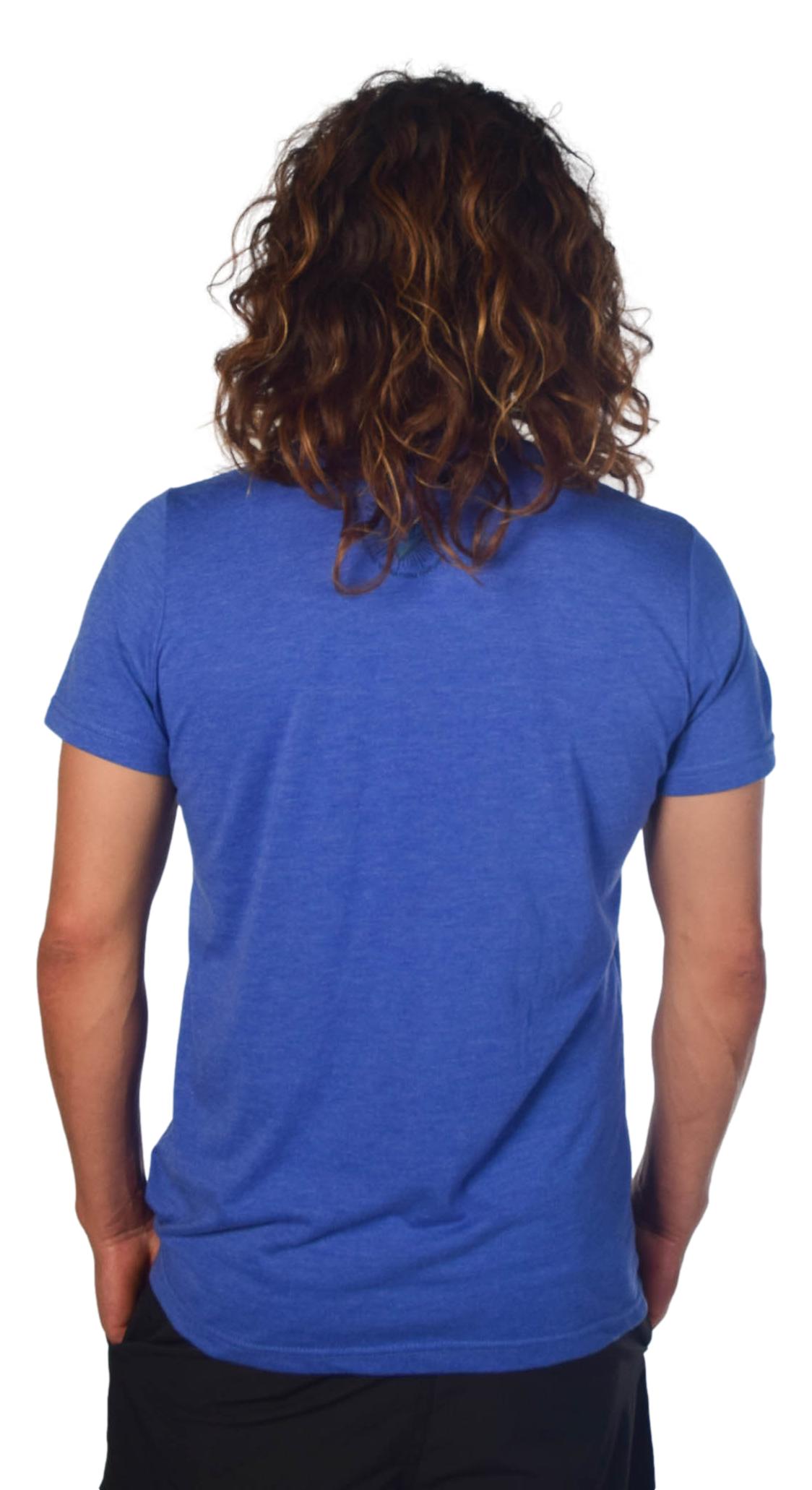Men's Coal Short Sleeve Crew Tee with Mindfulness - Third Eye Threads