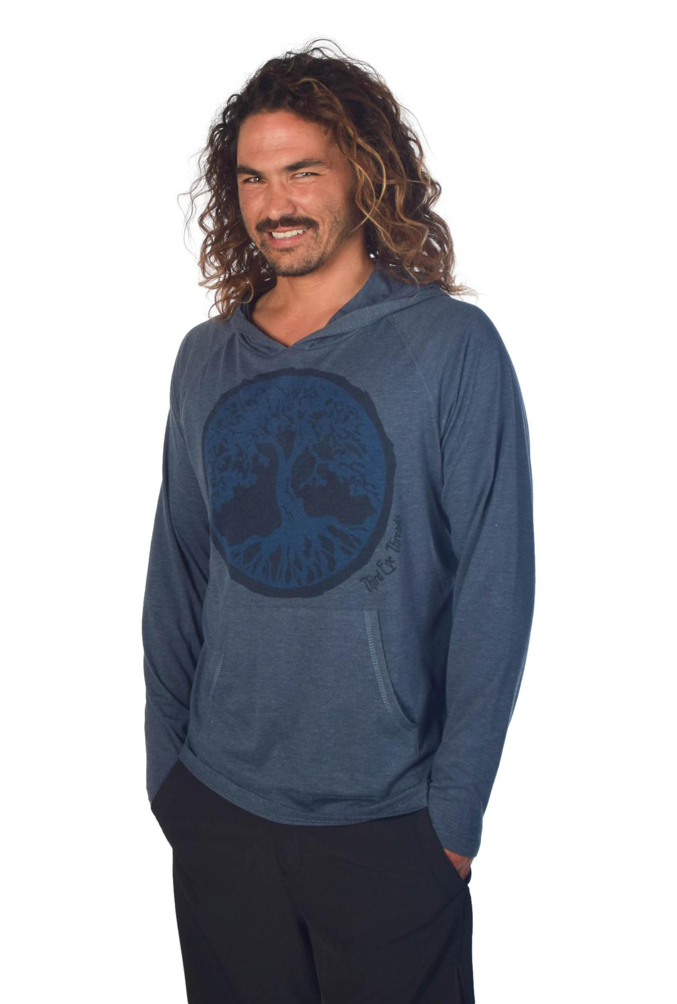 Unisex Tree of LIfe On Pull over Hoodie - Third Eye Threads