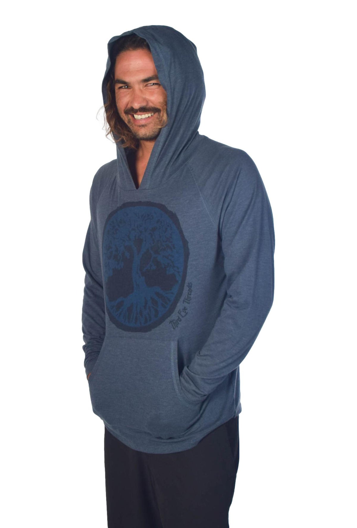 Unisex Tree of LIfe On Pull over Hoodie - Third Eye Threads
