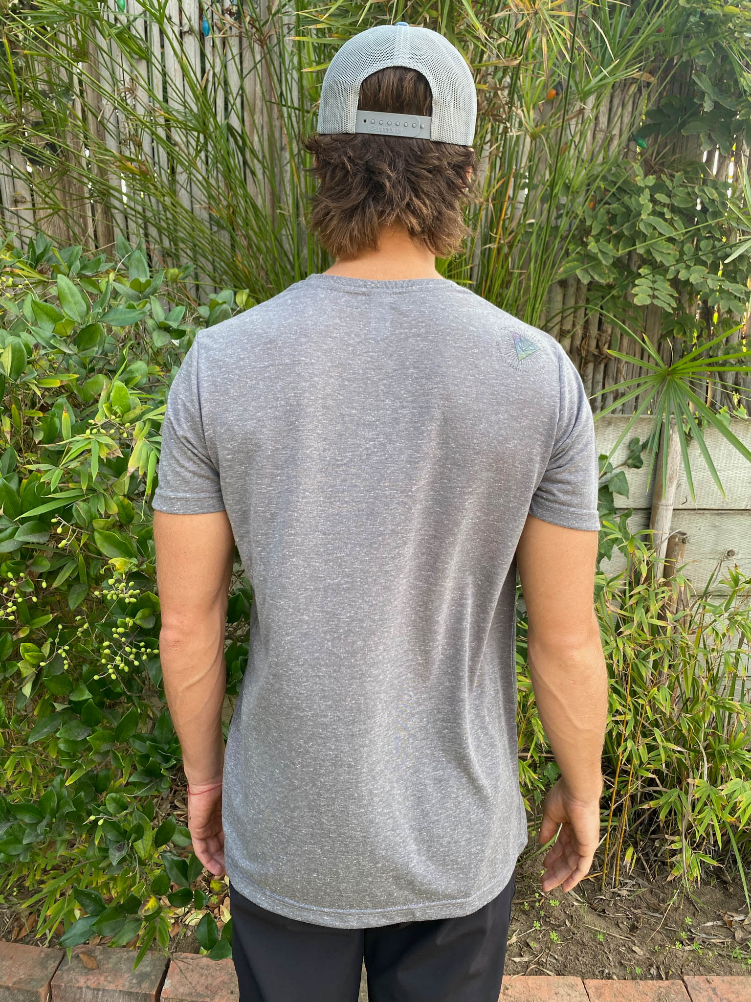 Dancing Shiva On Tri Blend Crew Neck Tee - Third Eye Threads