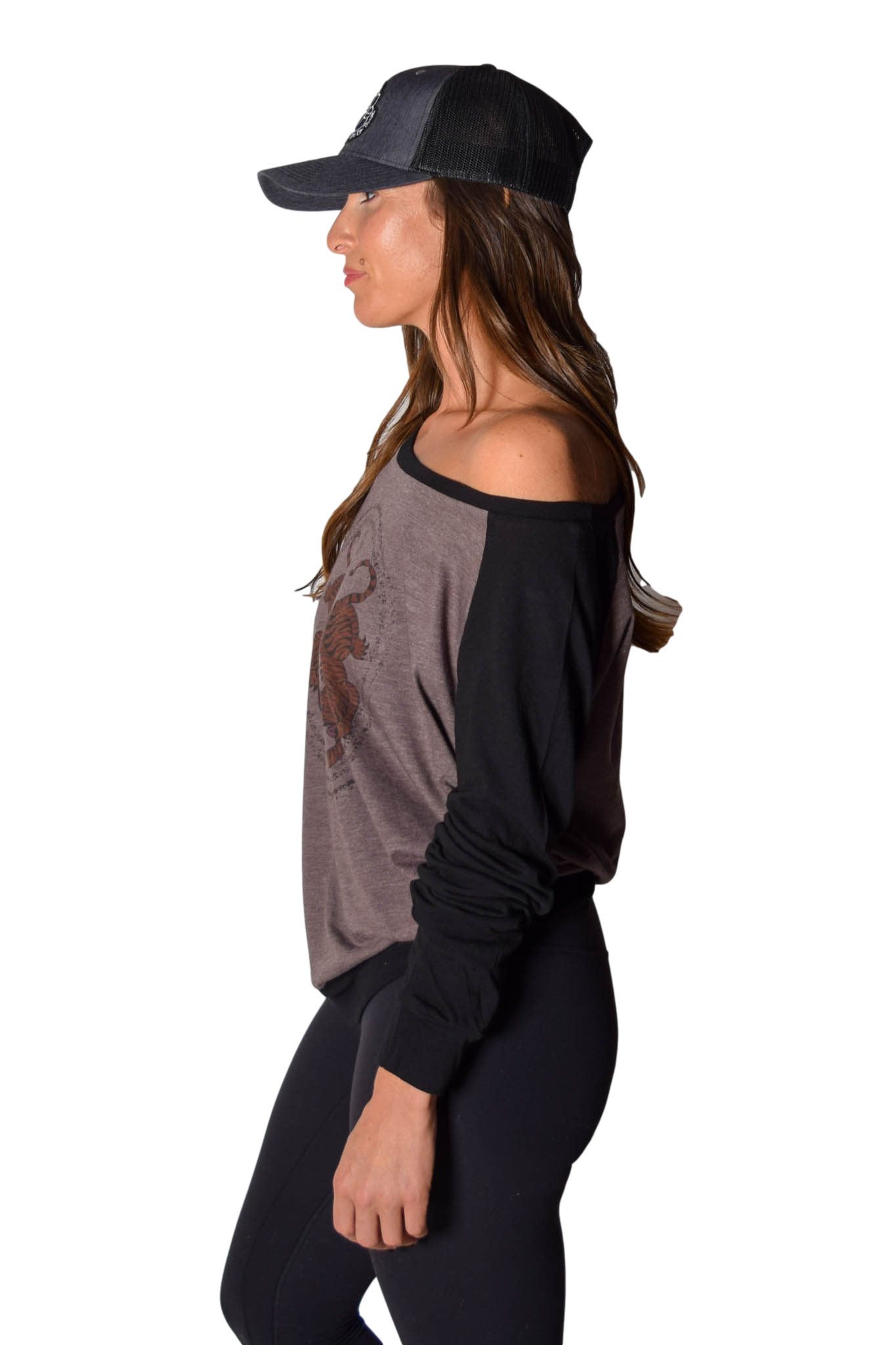 Thai Tigers on Lightweight Raglan - Third Eye Threads