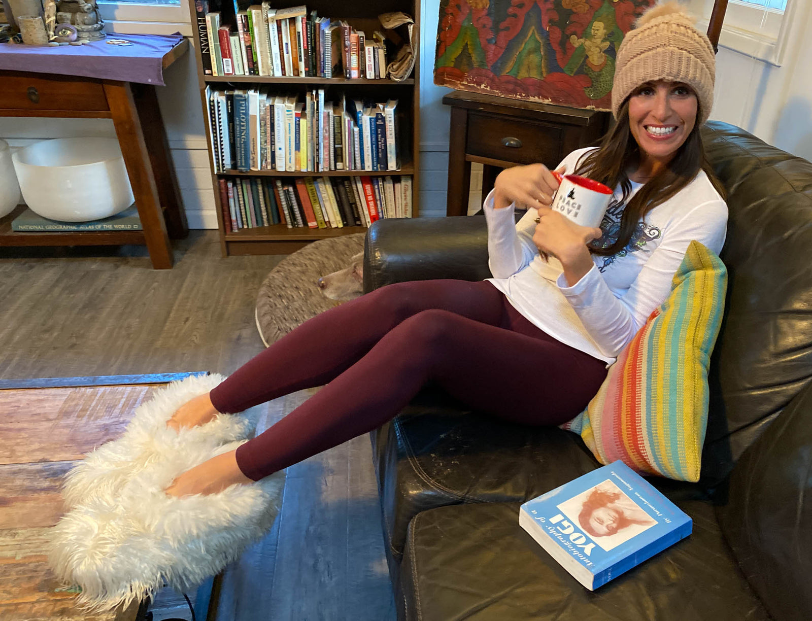 Suri Alpaca Unisex Slippers Handcrafted In Peru - Third Eye Threads