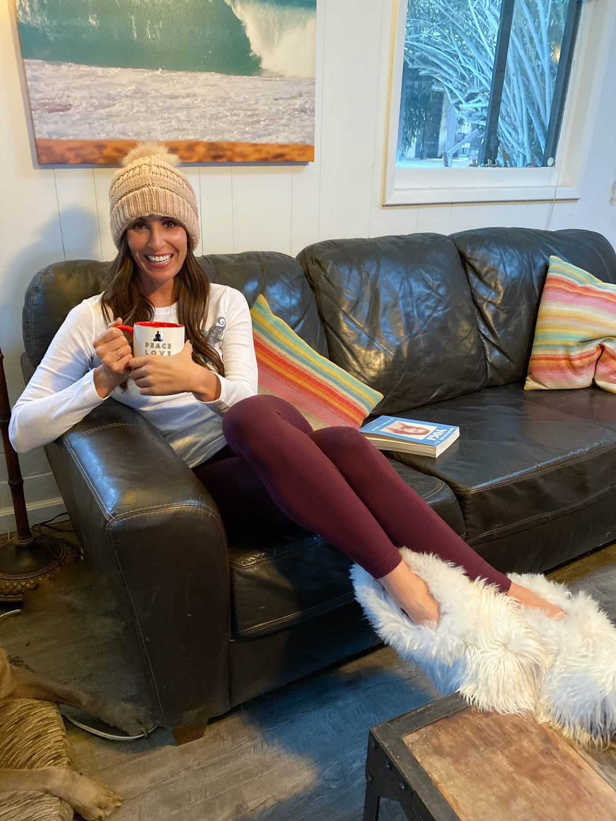 Suri Alpaca Unisex Slippers Handcrafted In Peru