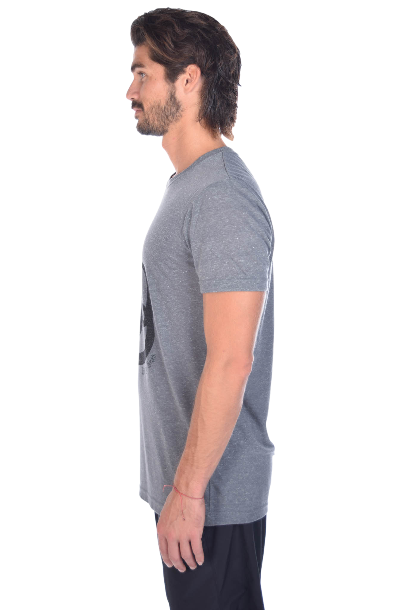 Shakti Snake Om on Linen Blend Crew Neck - Third Eye Threads