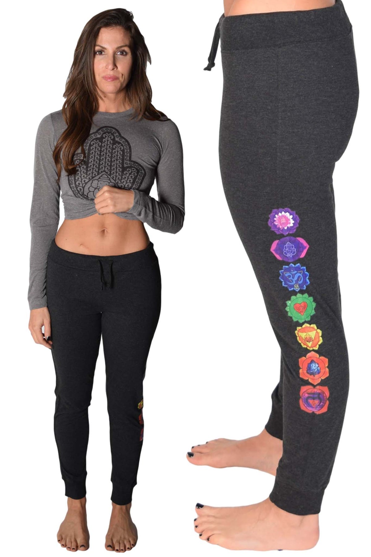 Full Chakra Women's Jogger Pant - Third Eye Threads