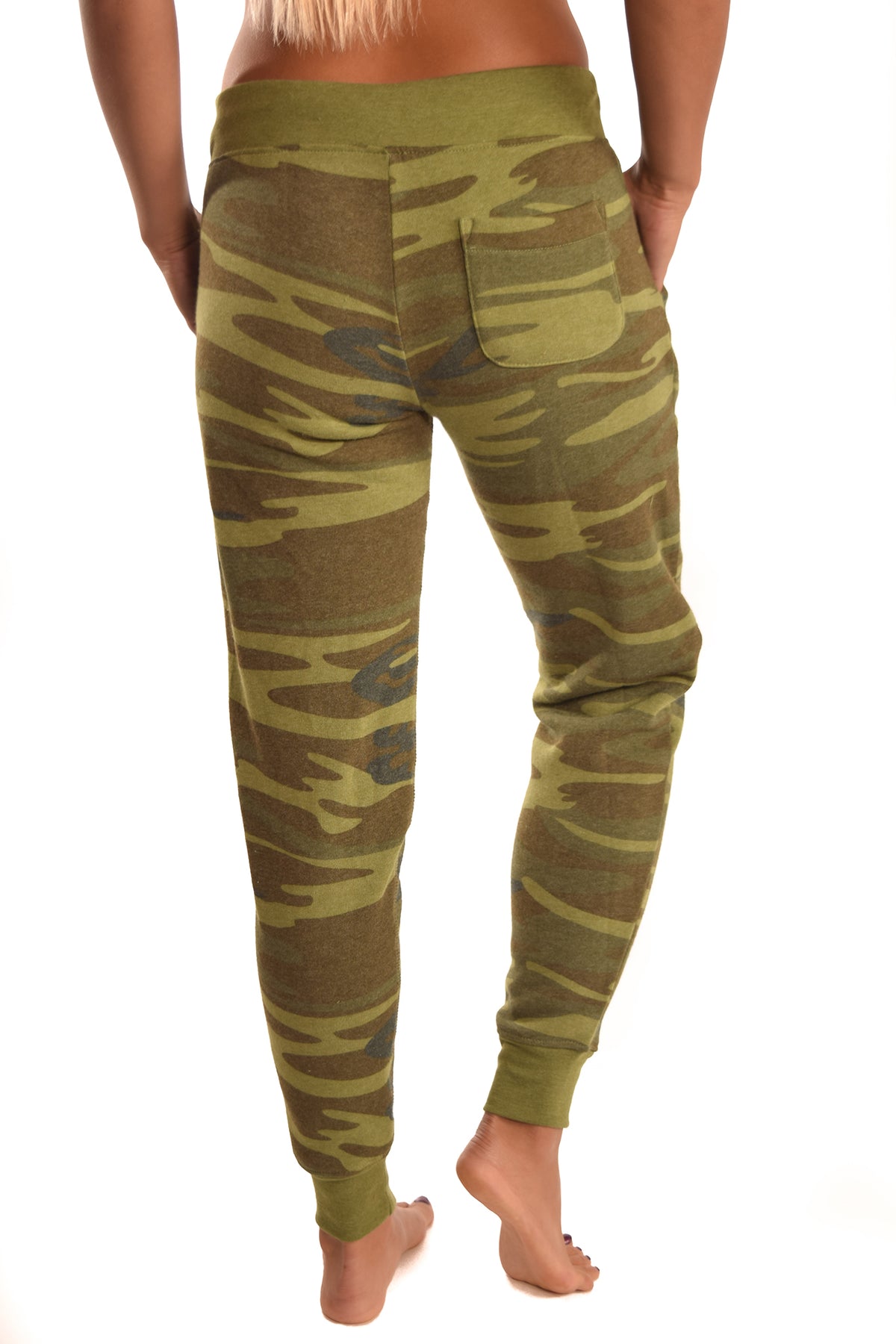 Third Eye Threads Camo Jogger with Diamond Crystal Logo - Third Eye Threads