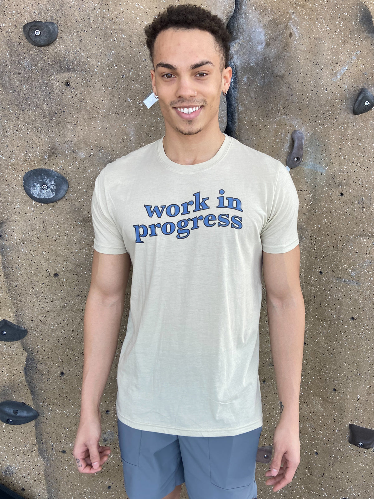 Work in Progress on Short Sleeve Crew Neck Tee