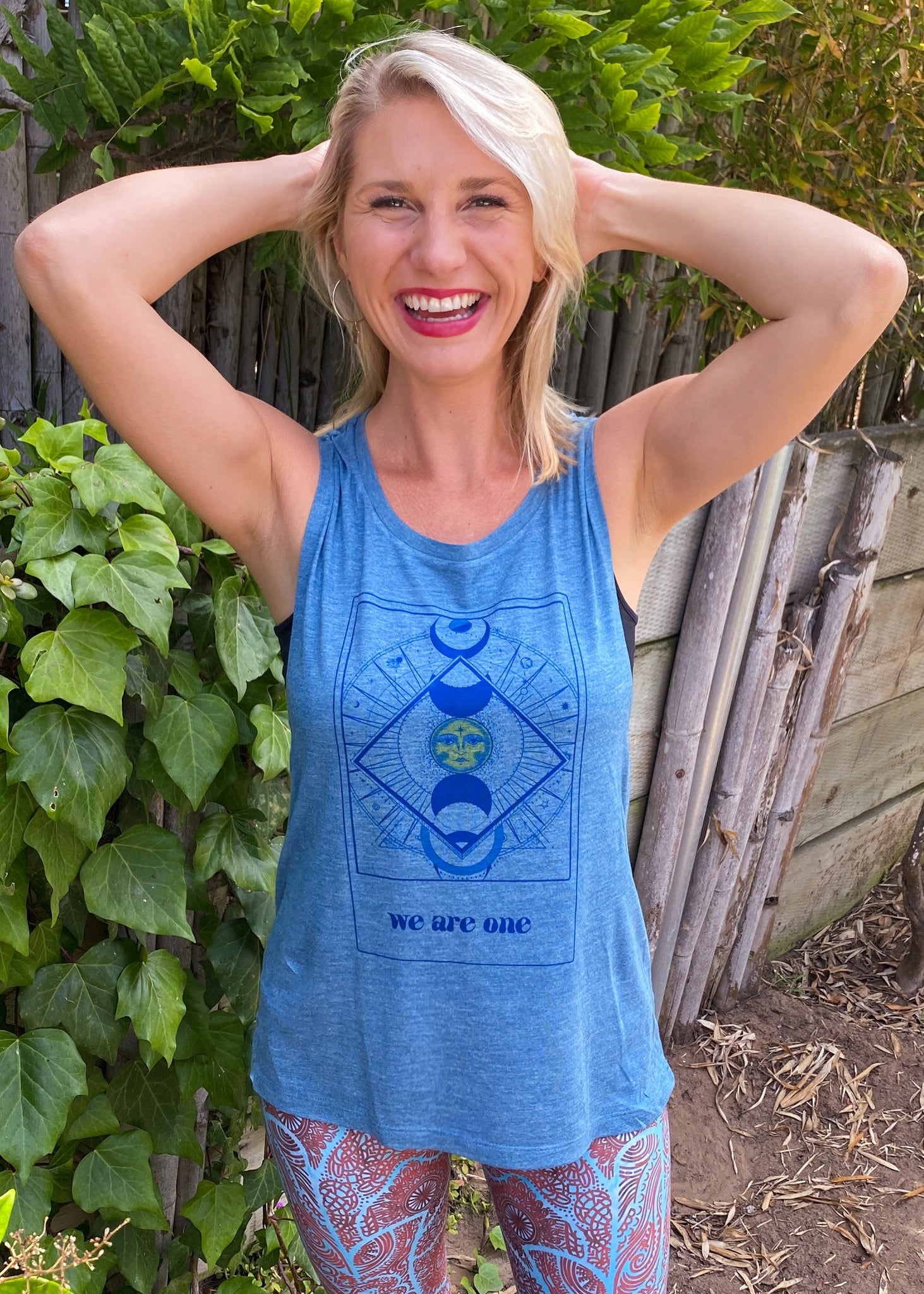 We are one Moonlight Tribe Tarot Card Boyfriend Tee - Third Eye Threads