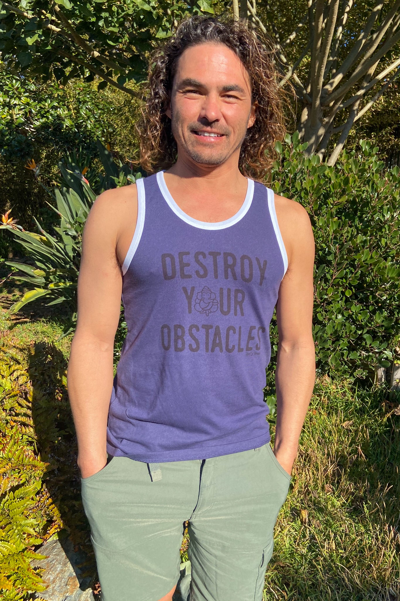 Destroy Your Obstacles Unisex Vintage Vibe Muscle Tee