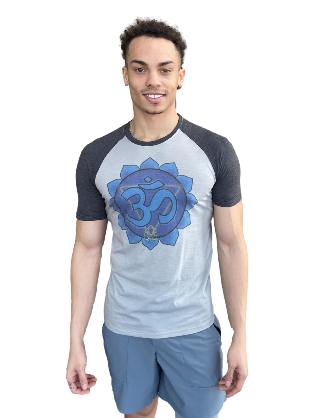 Throat Chakra Raglan