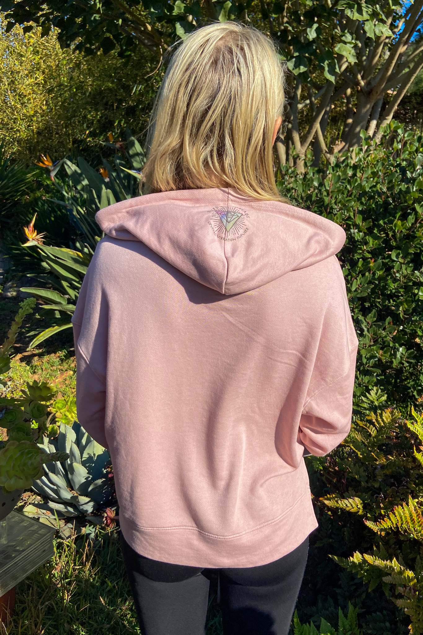 Paisley Om Terry Cloth Hoodie Sweatshirt