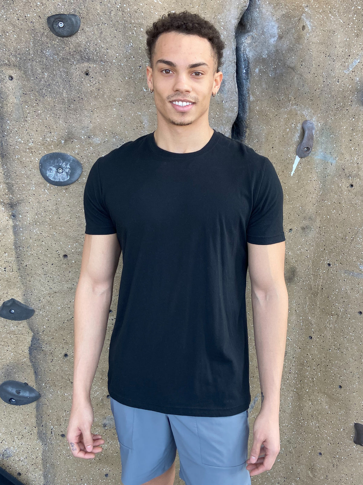 Full Chakra Back Slim Fit Crew Tee