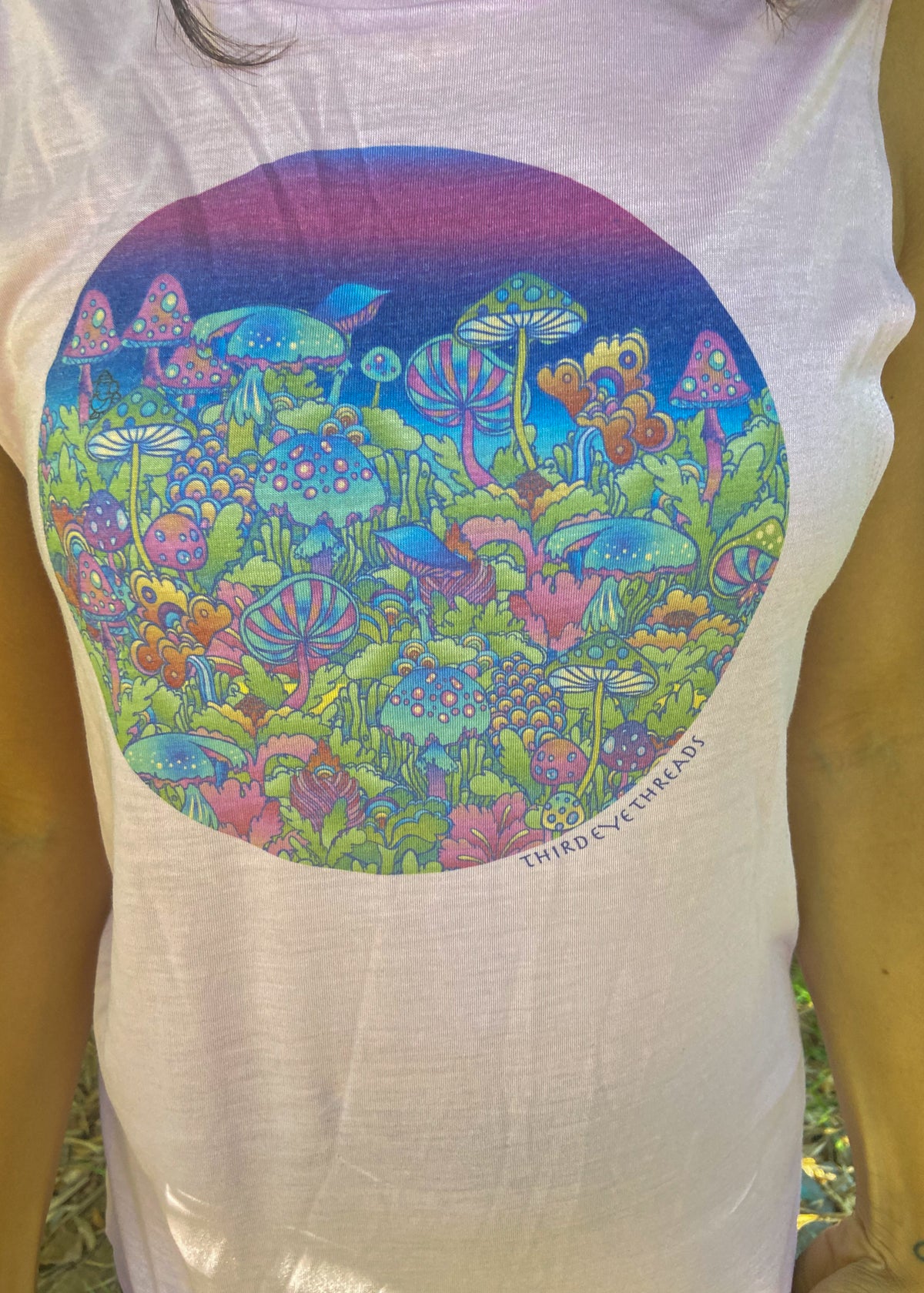 Entheogenic &quot;Magic&quot; Mushrooms Boyfriend Tee