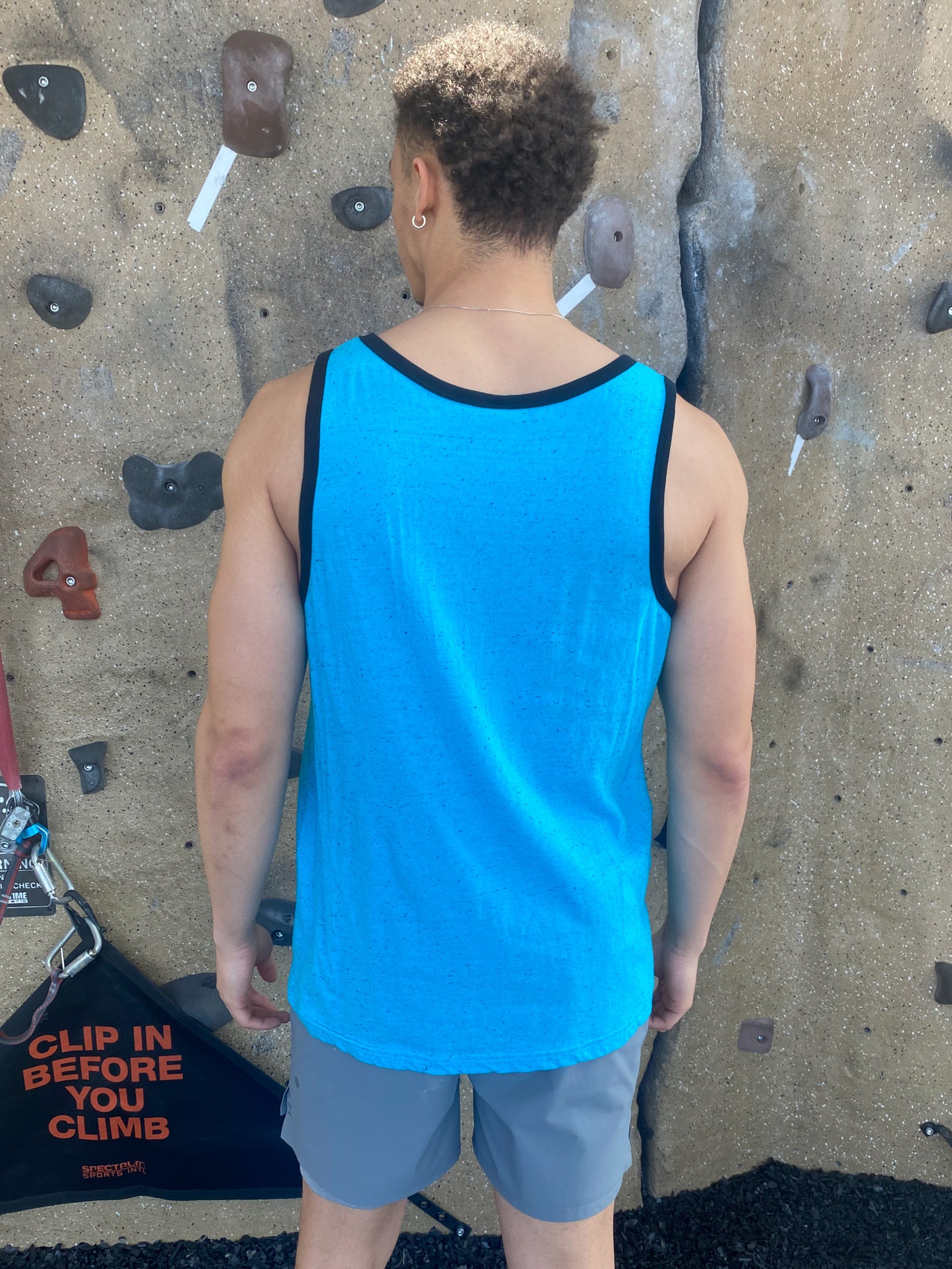Baby Blue Ganesh Muscle Tee - Third Eye Threads