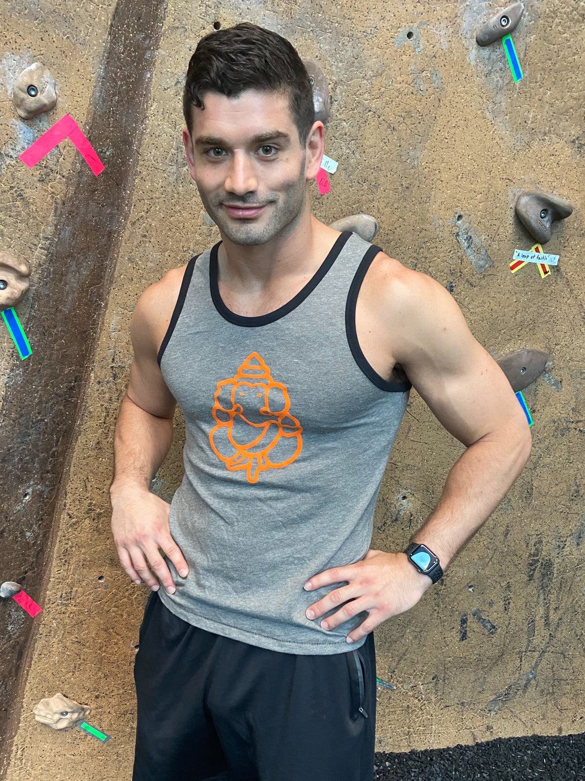 Unisex Vintage Vibe Ganesh Muscle Tee