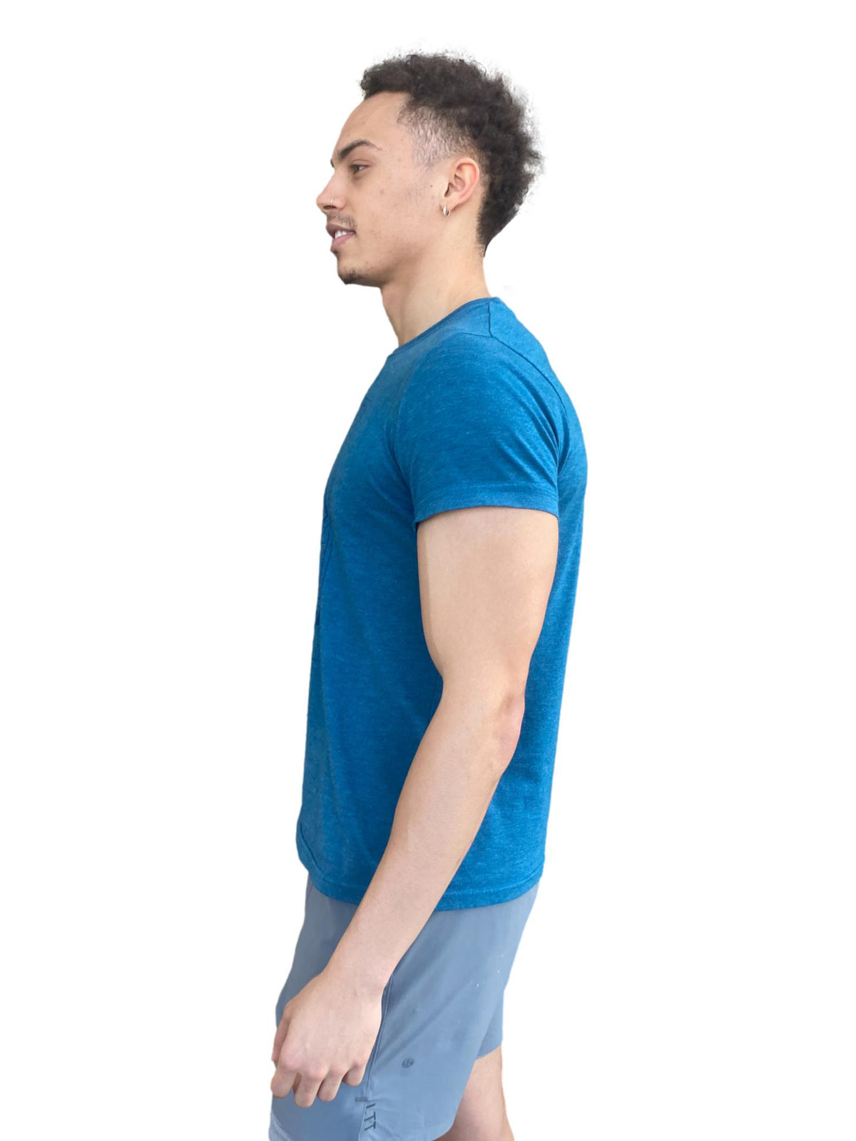 Moonlight Tribe Cresting Wave and New Moon Vintage Tarot Card Triblend Tee