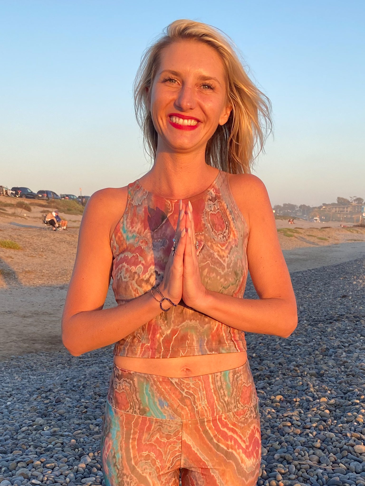 Geode Fitted Crop Top - Third Eye Threads