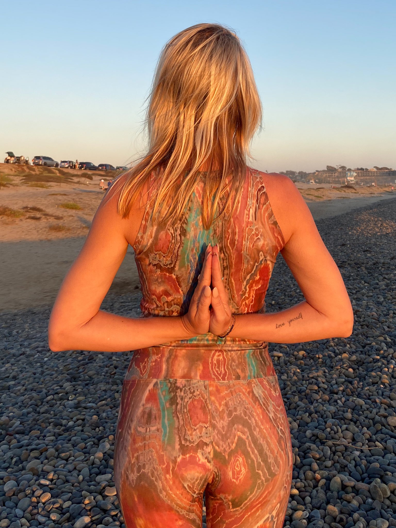 Geode Fitted Crop Top - Third Eye Threads