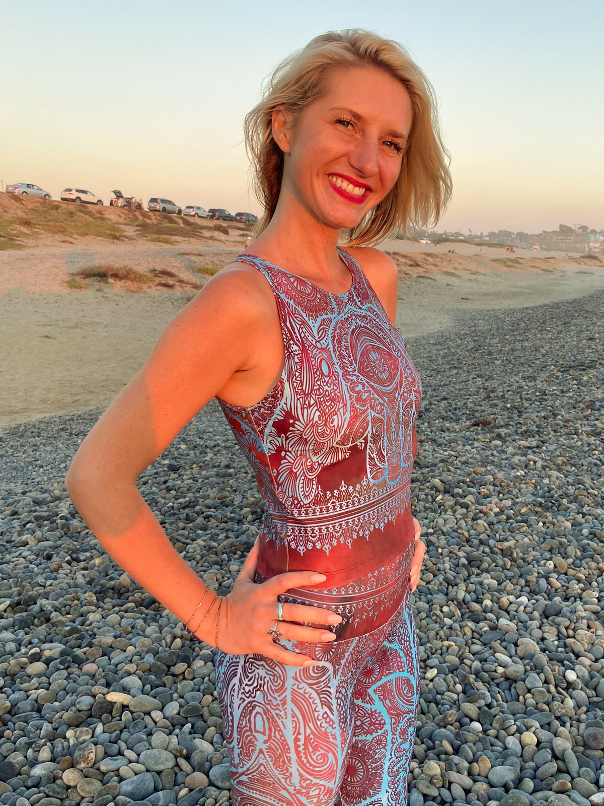 Bollywood Hamsa Fitted Crop Top