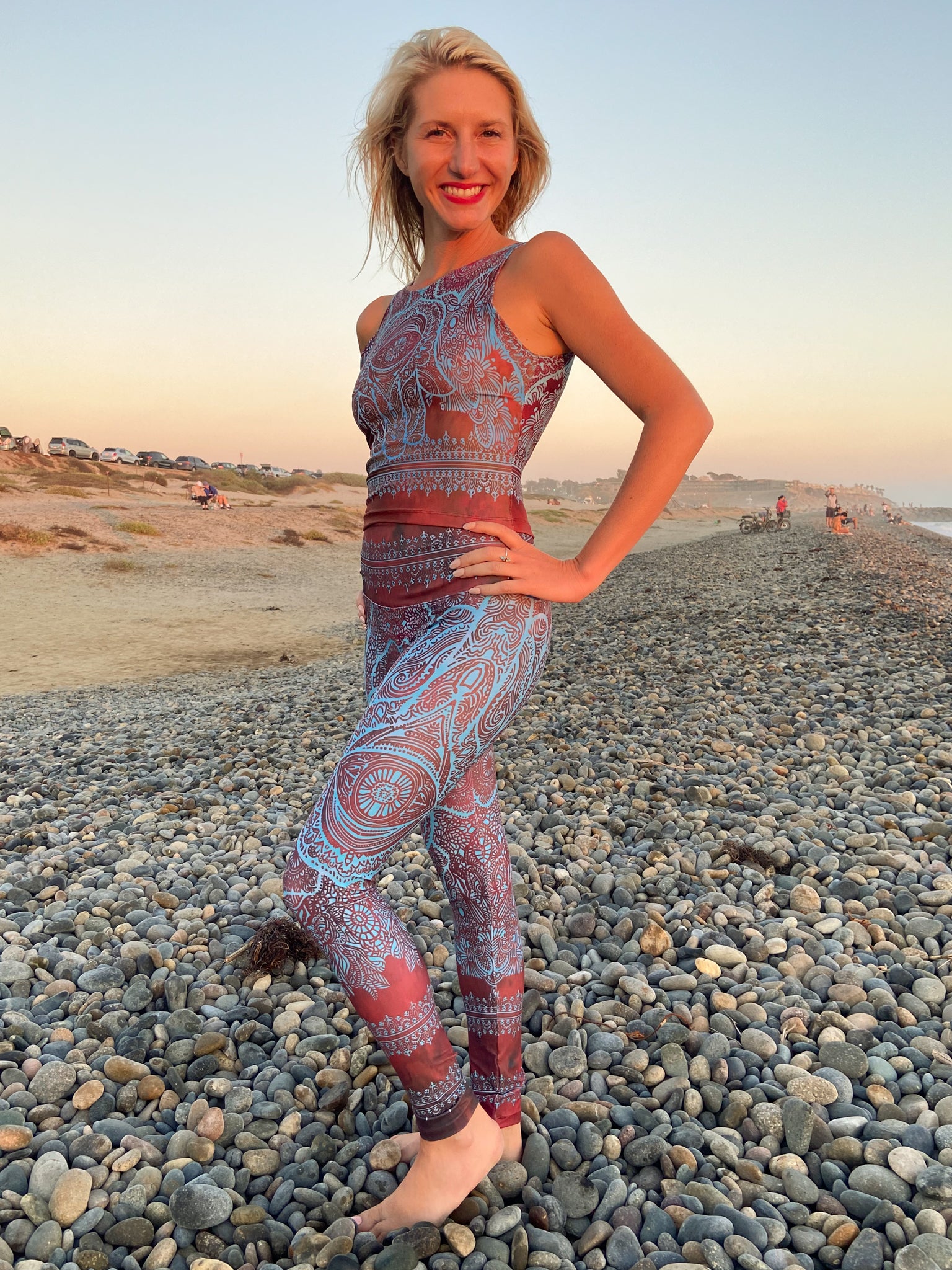Bollywood Hamsa Fitted Crop Top - Third Eye Threads