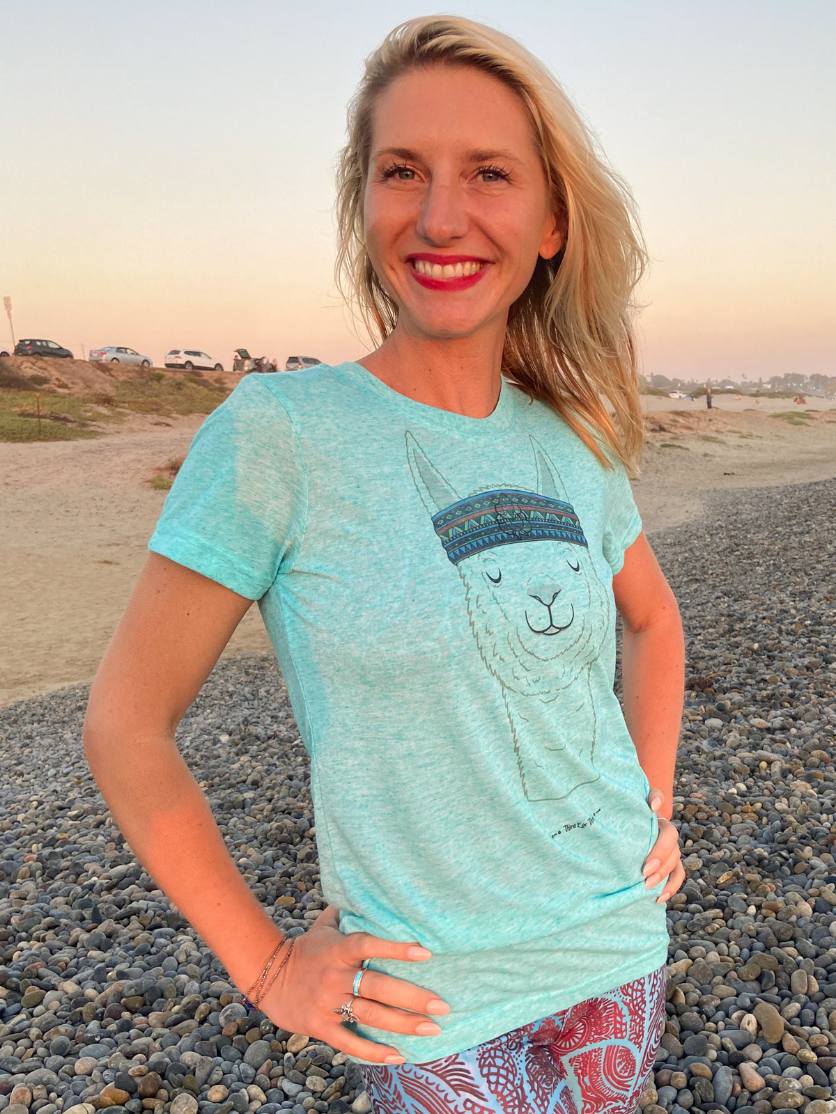 Headband Alpaca Linen Tee - Third Eye Threads