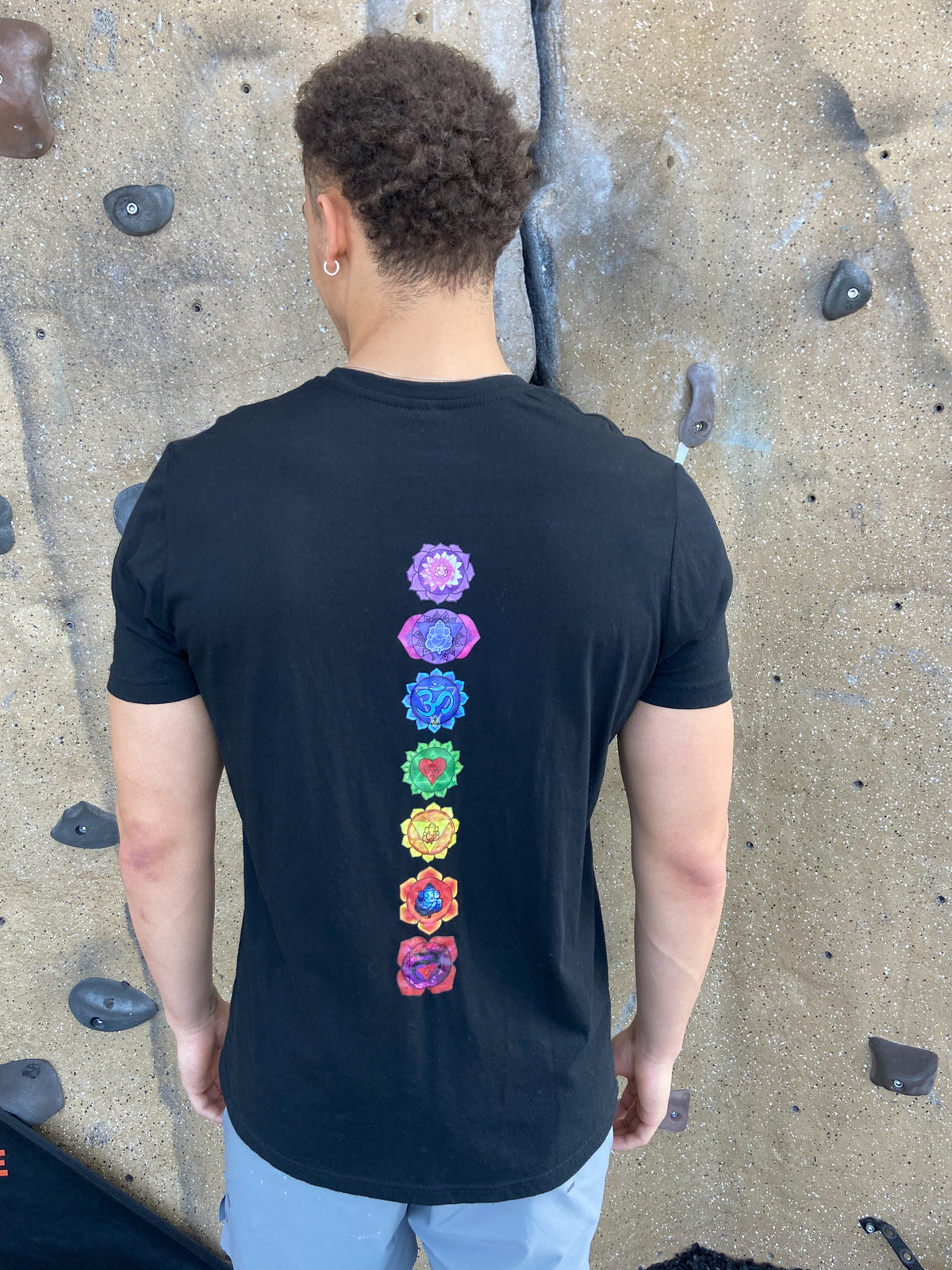 Full Chakra Back Slim Fit Crew Tee