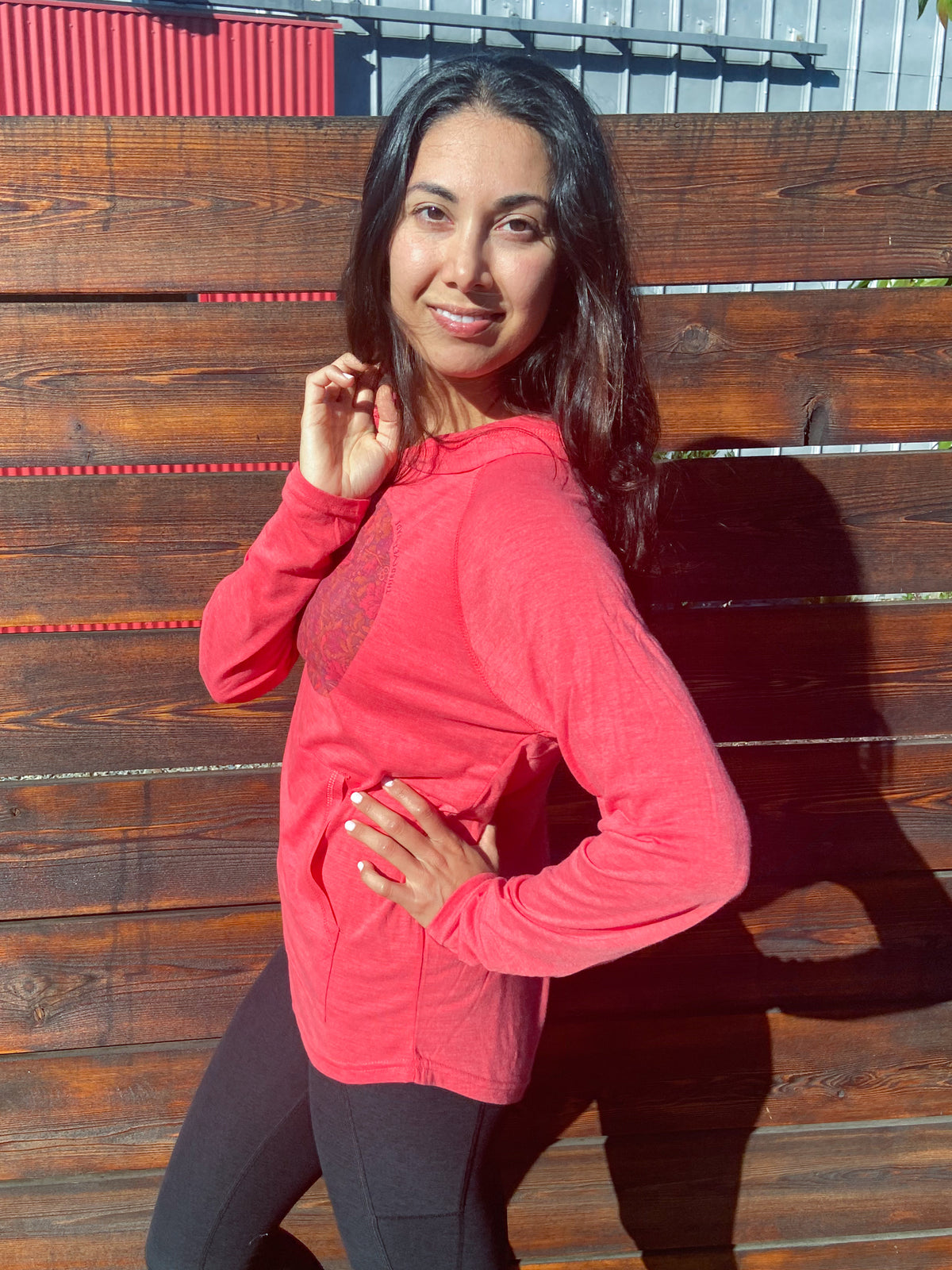 Entheogenic Mushroom Hoodie With Incredible Sunset - Third Eye Threads