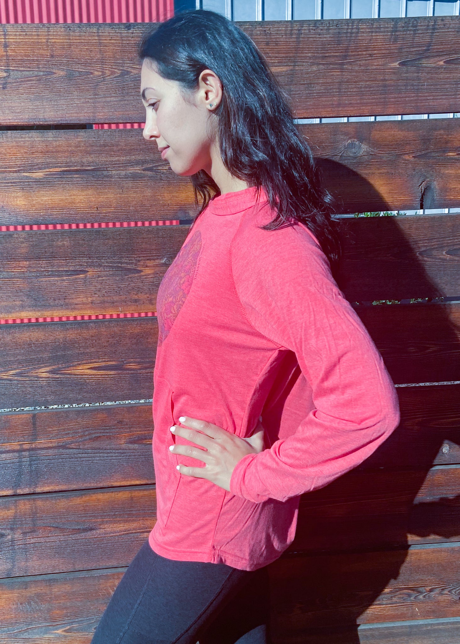 Entheogenic Mushroom Hoodie With Incredible Sunset - Third Eye Threads