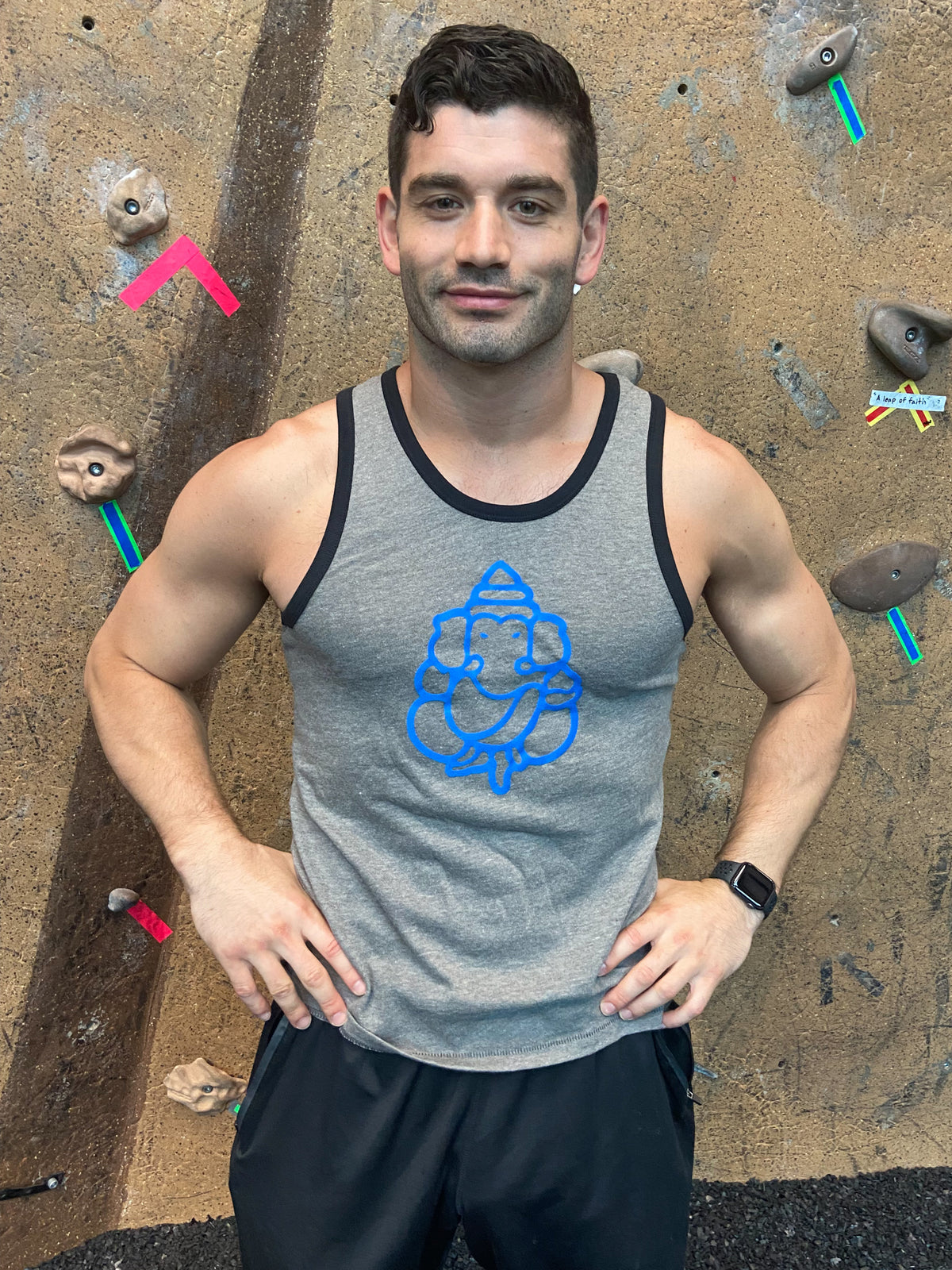 Unisex Vintage Vibe Ganesh Muscle Tee