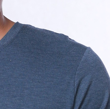 Merman Ganesh With Trident On Linen Blend Crew Neck Tee - Third Eye Threads